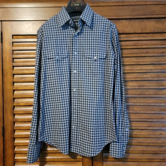 TOM FORD MENS Western Shirt  40x 15.75 SIZE - Picture 2 of 4